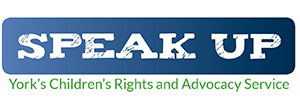 Speak Up logo - York's Children's Rights and Advocacy Service